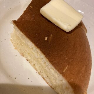 炊飯器で！分厚いホットケーキ